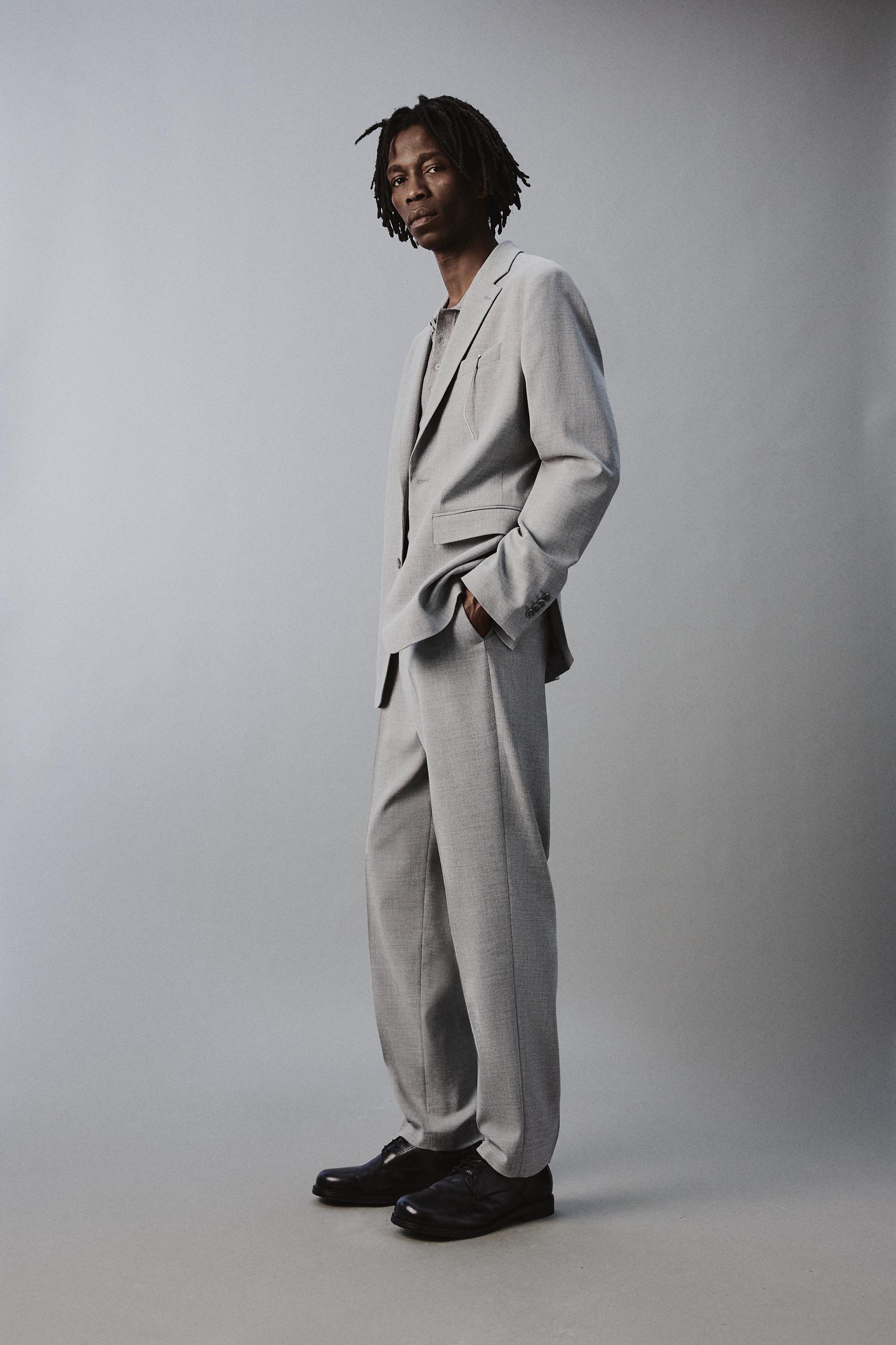 VESTE DE COSTUME STRUCTURÉE